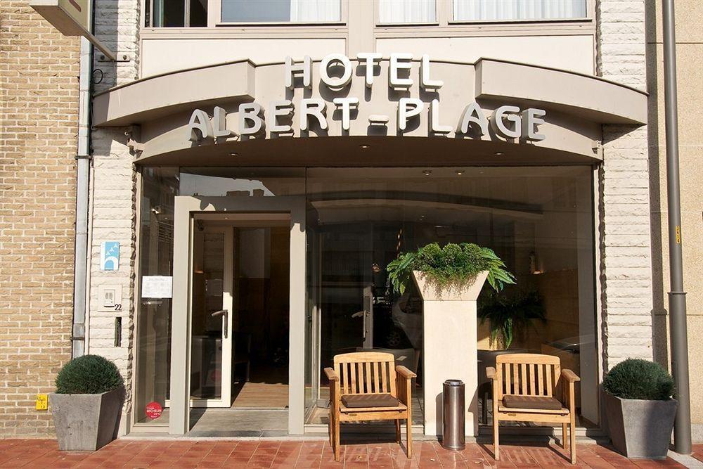 Hotel Albert Plage Knokke-Heist Buitenkant foto